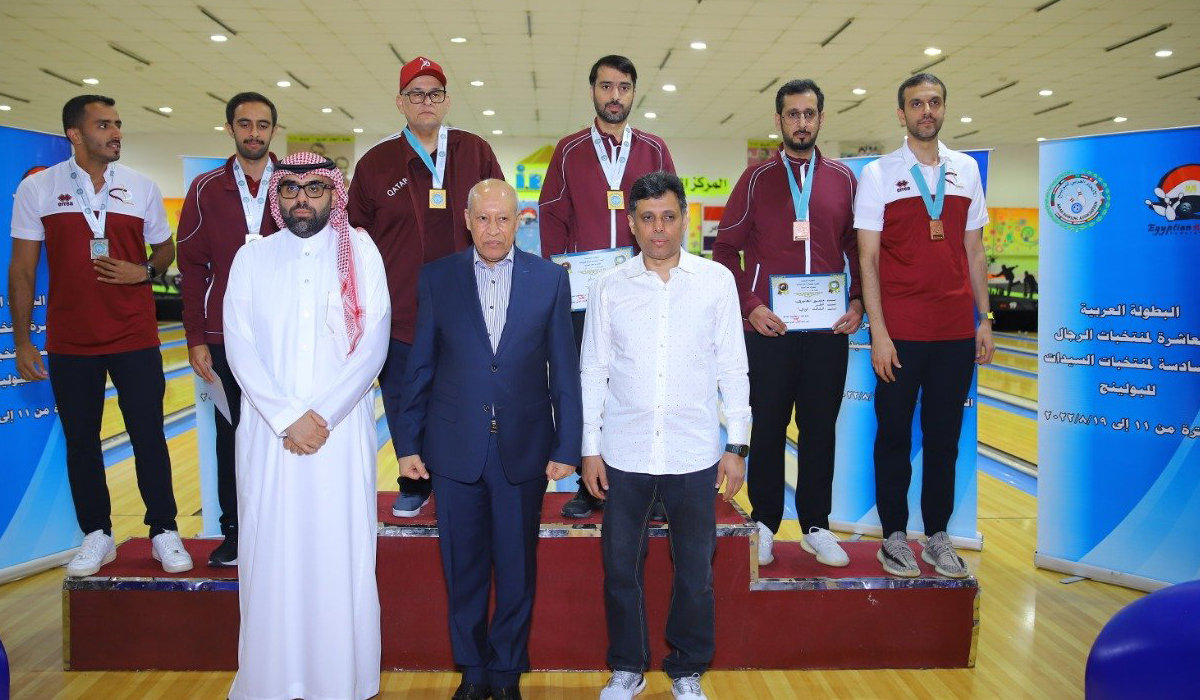 Qatar Bowling Team Win 4 Medals at Arab Bowling Championship in Egypt
